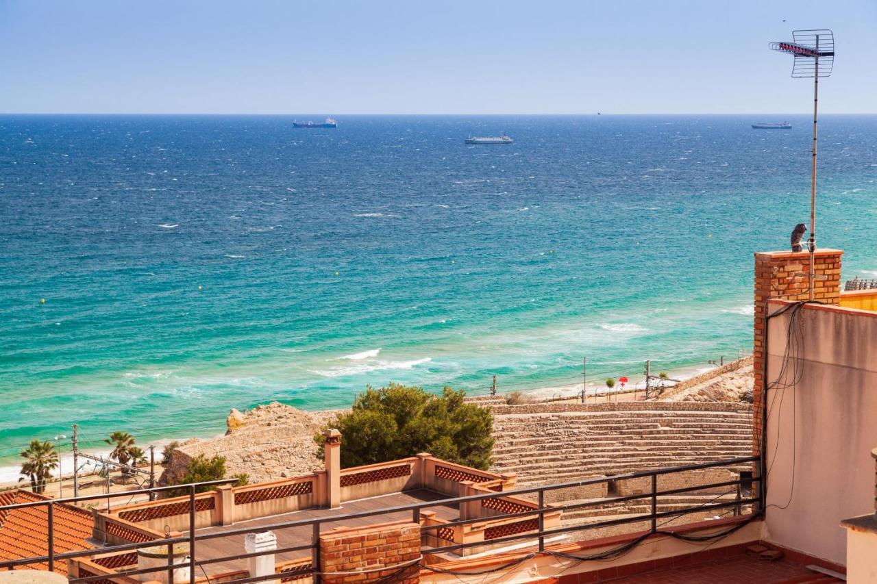 Tarracohomes, Th163 Apartamento Via Augusta Vistas Al Mar Tarragona Luaran gambar
